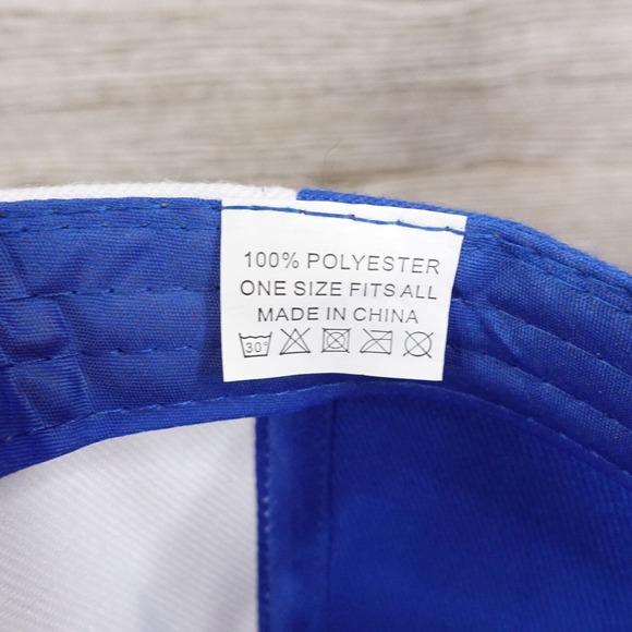 BASS FISHING ONE SIZE FITS ALL MULTICOLOR ADJUSTABLE BASEBALL HAT CAP - Picture 8 of 8